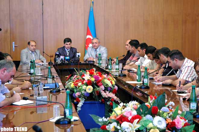 Information disseminated in press about issue that chairman of Azerbaijani Parliament has sent a congratulation letter to newly elected chairman of the Armenian parliament is false